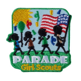 Girl Scouts Parade Patch - 4 Girls