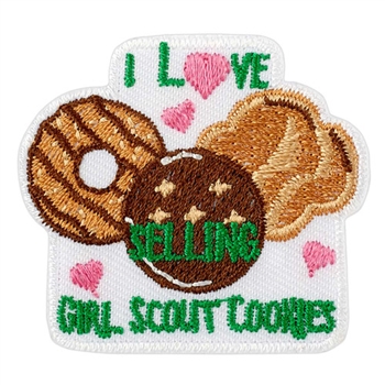 Girl Scouts Embroidered Super Fun GS Cookies Patch